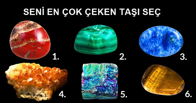 Bu taşların hangisini seni kendisine çekiyor – Tıkla ve hakkındaki gerçekleri öğren!