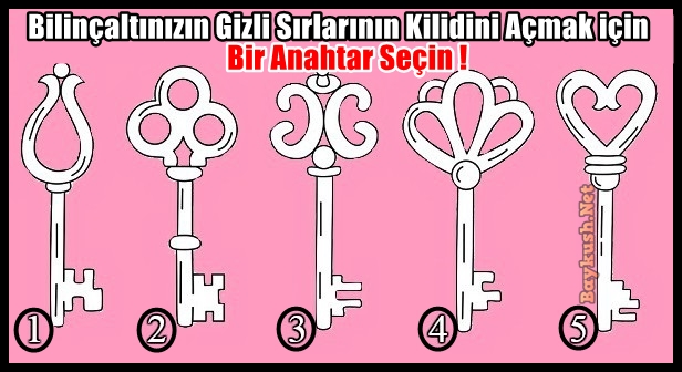 Bilinçaltınızın Gizli Sırlarının Kilidini Açmak Ve Gizli Güçlerinizi Keşfetmek İçin Bir Anahtar Seçin