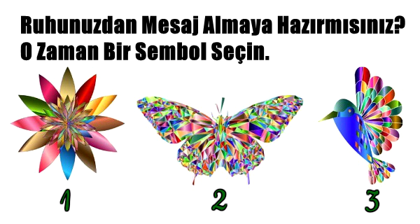 Ruhunuzdan Mesaj Almaya Hazırmısınız? O Zaman Bir Sembol Seçin