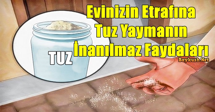 Evinizin Etrafına Tuz Yaymanın İnanılmaz Faydaları