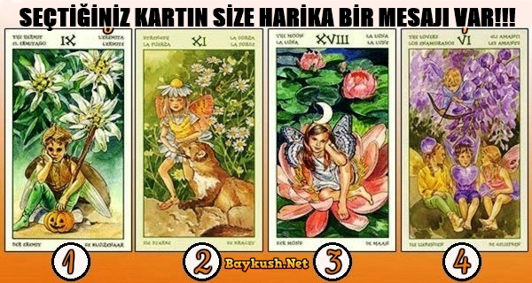 SEÇTİĞİNİZ KARTIN SİZE HARİKA BİR MESAJI VAR!!!