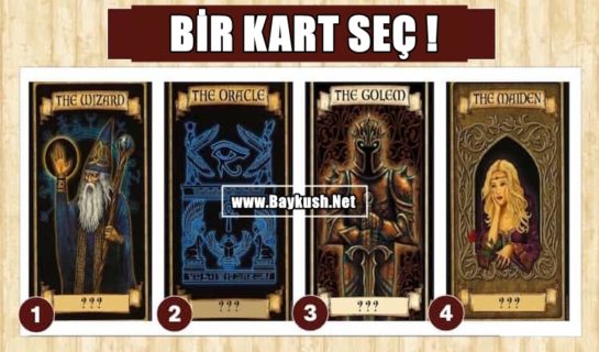 Bir Tarot Kartı Seçin ve Kendiniz Hakkında Önemli Bir Şey Keşfedin