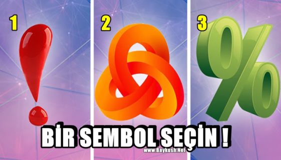 Seçtiğiniz Sembolün Size Önemli Bir Mesajı Var