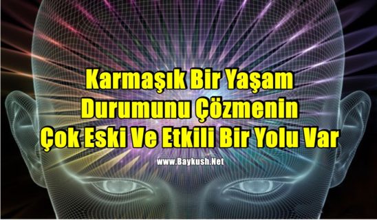 Karmaşık Bir Yaşam Durumunu Çözmenin Çok Eski Ve Etkili Bir Yolu Var