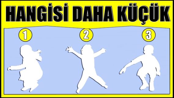 Resimdeki Çocuklardan Hangisi Daha Küçük Gözüküyor? Seçiminizden Ne Tür Bir Düşünür Olduğunuzu Bileceksiniz