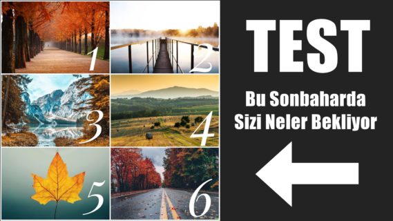 Test: “Bu Sonbaharda Sizi Neler Bekliyor”