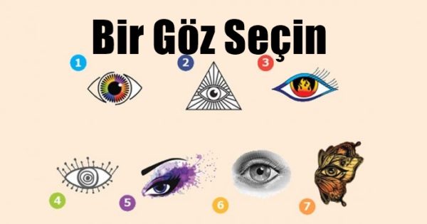 Diğerlerinden Ne Kadar Farklısınız? Bir Göz Seçin Ve Karakter Özelliklerinizi Öğrenin