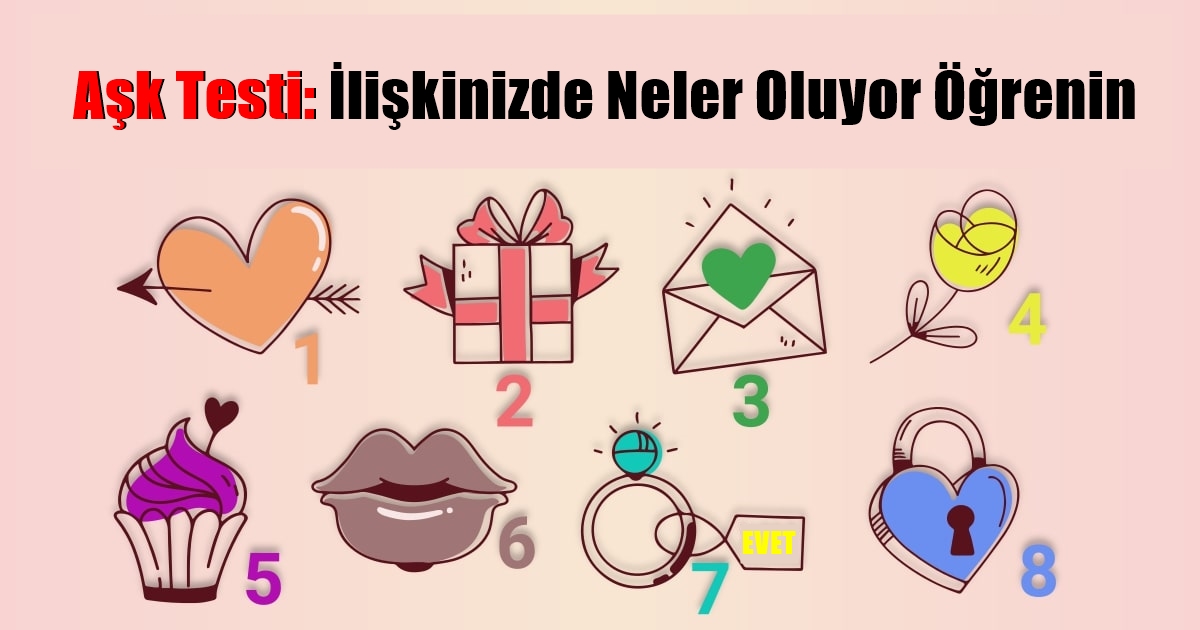 Aşk Testi: İlişkinizde Neler Oluyor Öğrenin