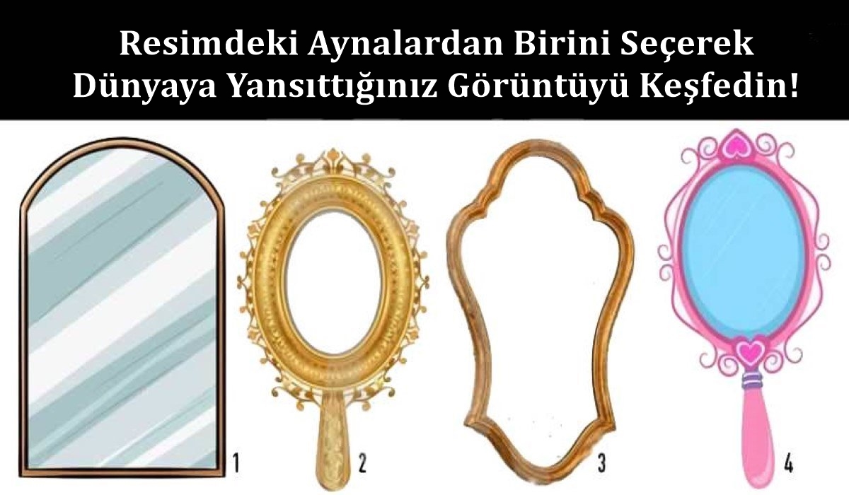 Resimdeki Aynalardan Birini Seçerek Dünyaya Yansıttığınız Görüntüyü Keşfedin!