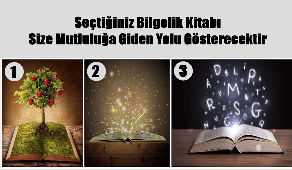 Seçtiğiniz Bilgelik Kitabı Size Mutluluğa Giden Yolu Gösterecektir