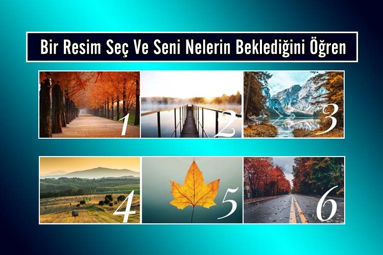 Bir Resim Seç Ve Seni Nelerin Beklediğini Öğren