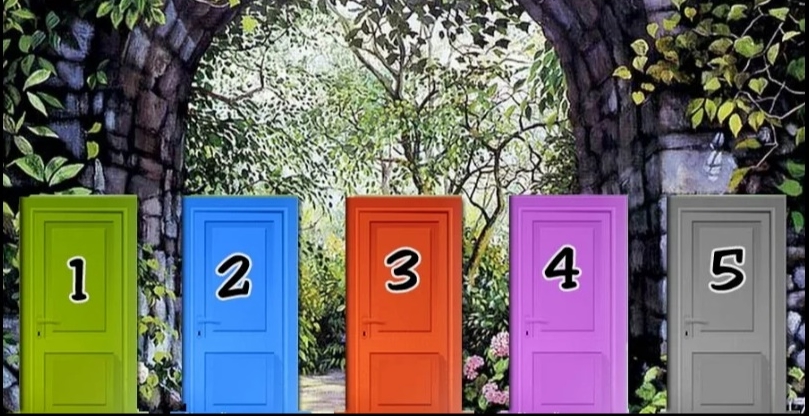Seçeceğin Kapı Kişiliğin Hakkında Çok Şey Anlatacaktır. Hangi Kapıyı Seçiyorsun?