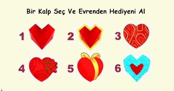 Bir Kalp Seç Ve Evrenden Hediyeni Al