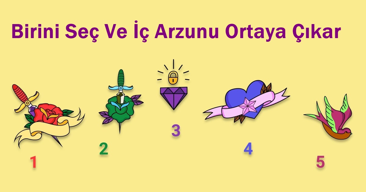 Bir Resim Seç Ve En İçteki Arzularını Ortaya Çıkar