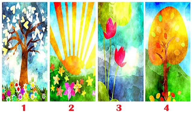 Bu 4 Resimden Hangisini Mutlulukla İlişkilendirirsin?